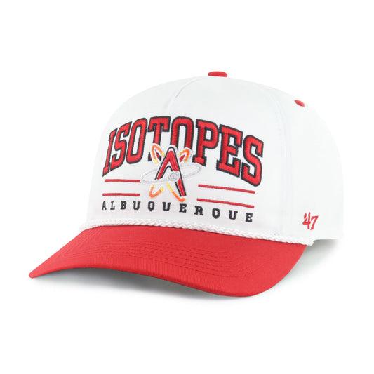 ALBUQUERQUE ISOTOPES ROSCOE ROPE TWO TONE '47 HITCH